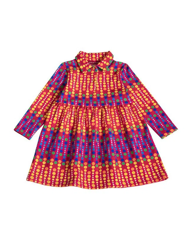 Vestido Dots Multicor