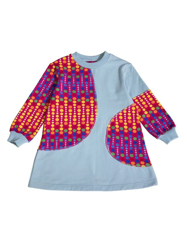 Vestido Dots Multicor