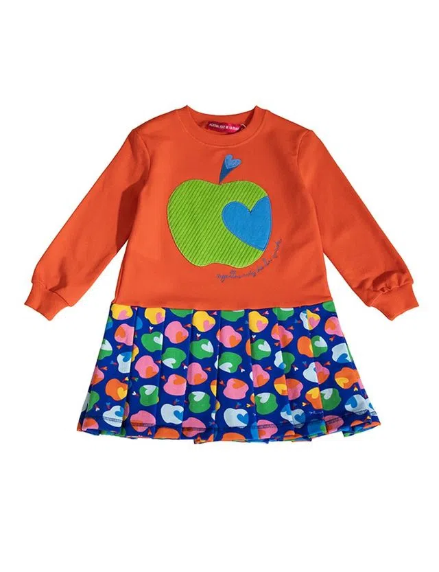 Vestido Apples Multicor