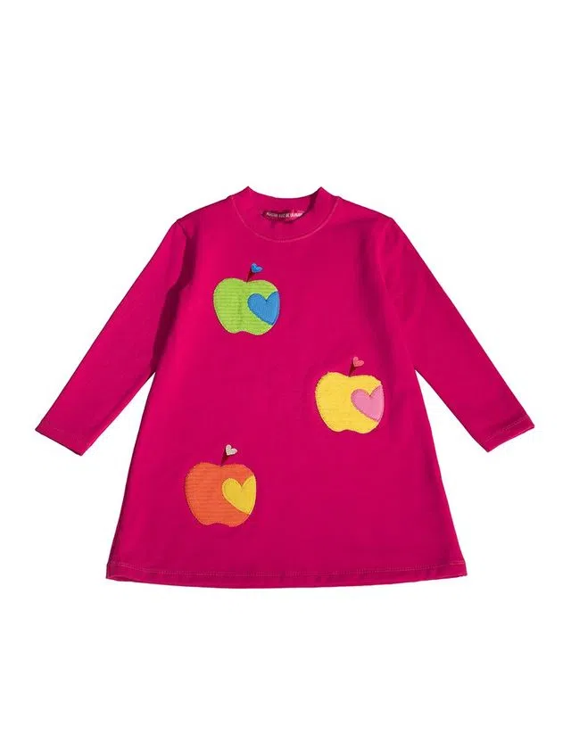 Vestido Apples Fuschia