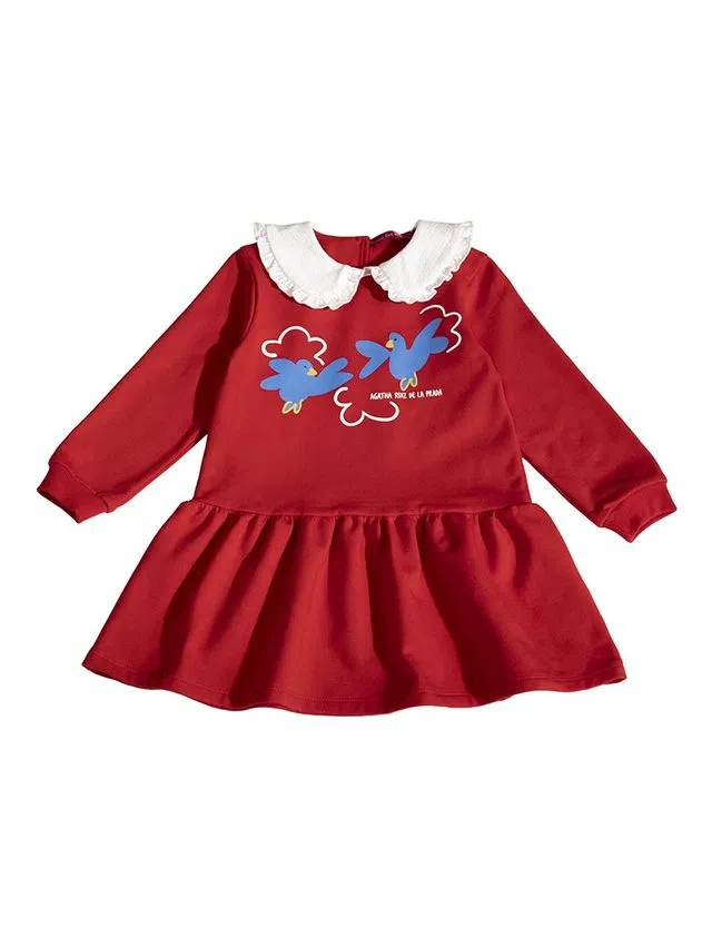 Vestido Flutter Vermelho