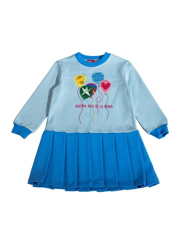 Vestido Flutter Multicor