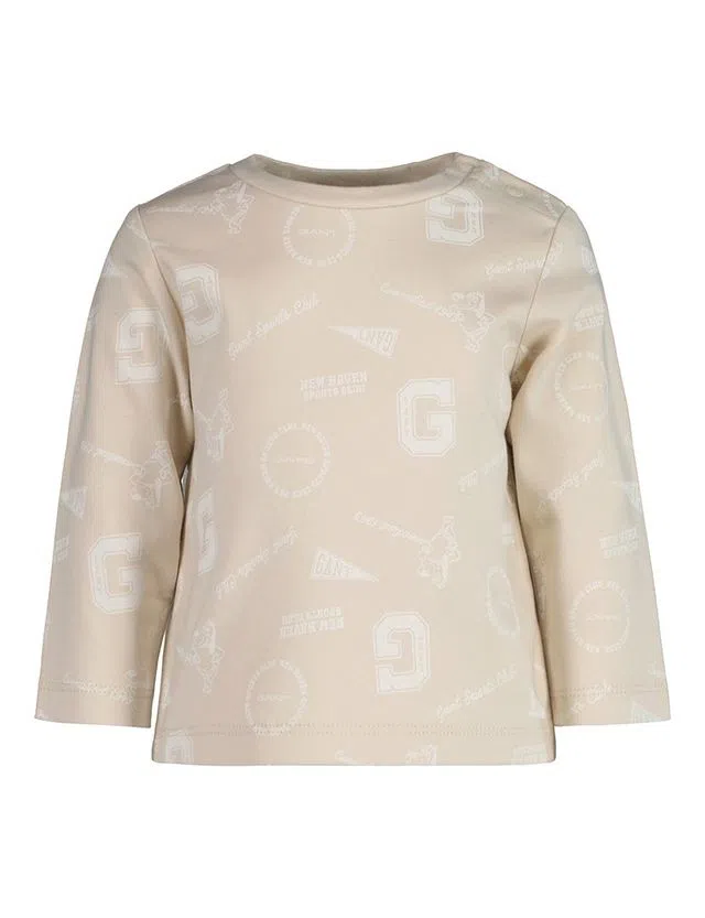 Camisola Printed Aop Bege