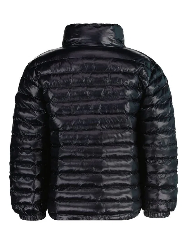 Shiny Black Padded Jacket