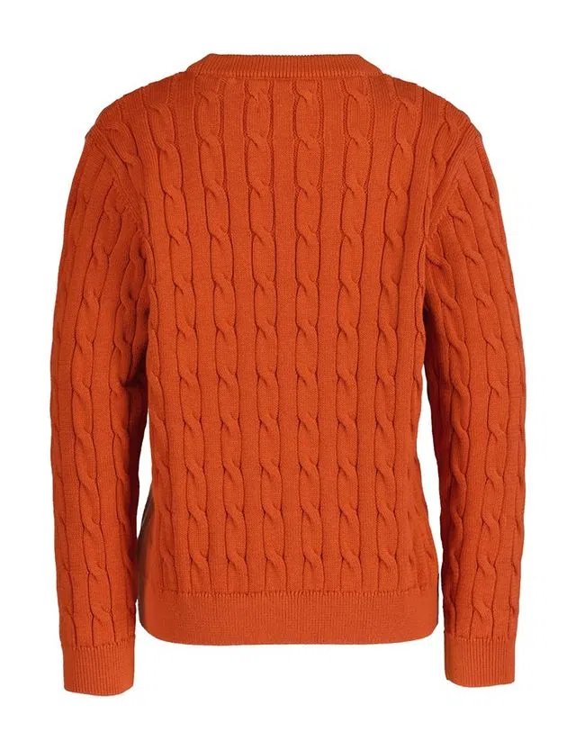 Camisola de malha Laranja