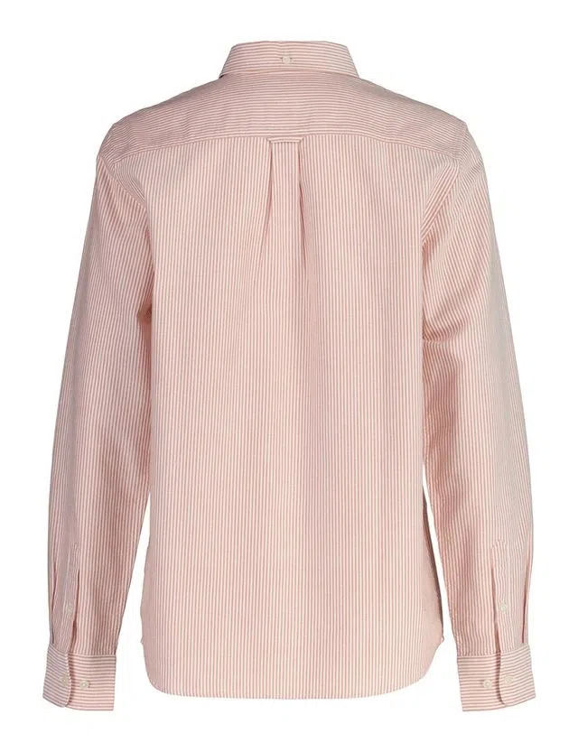 Orange Striped BD Oxford Shirt