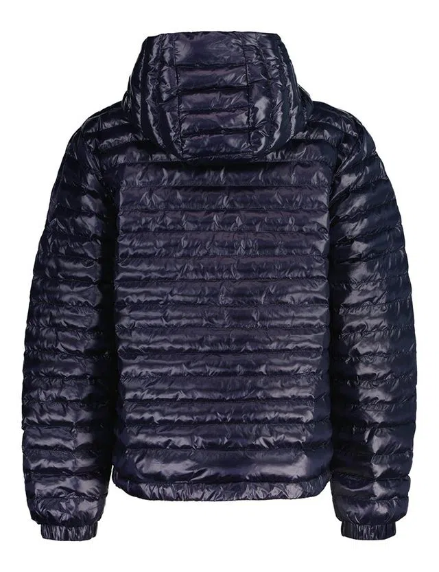 Shiny Blue Padded Jacket