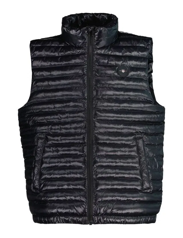 Colete acolchoado Shiny Preto