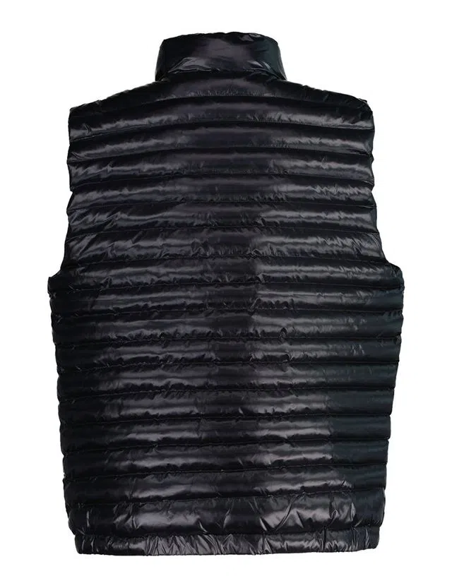 Colete acolchoado Shiny Preto