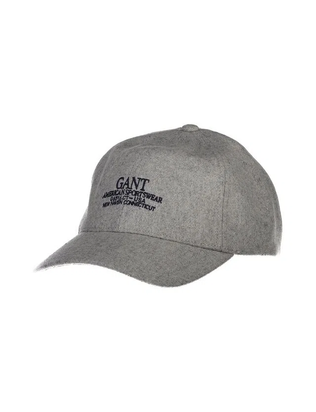 Graphic Melton Hat Grey
