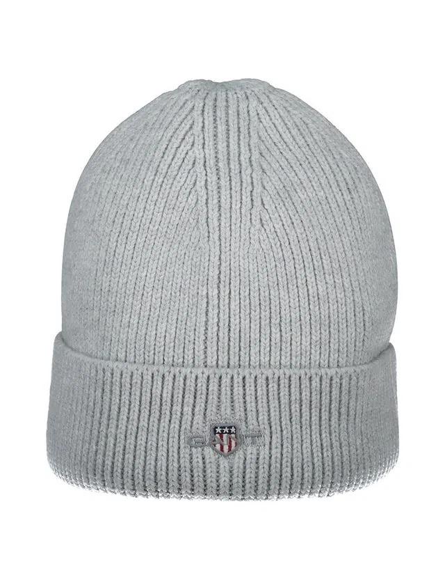 Shield Grey Beanie