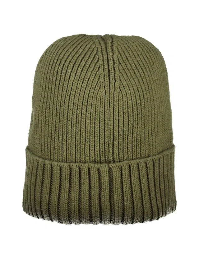 Graphic Green Beanie