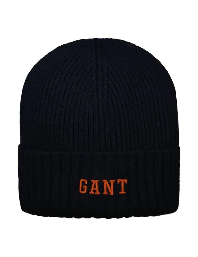 Blue Graphic Beanie