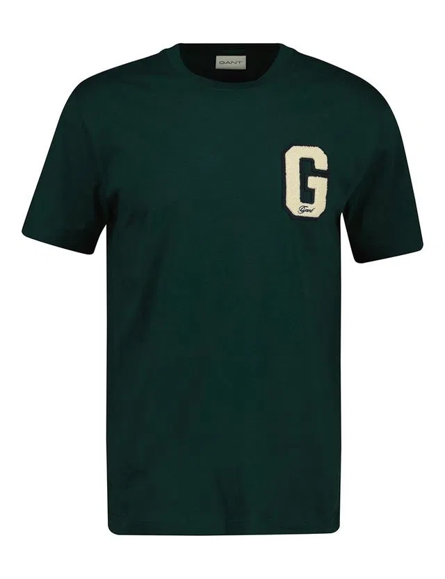 T-Shirt G Badge Verde
