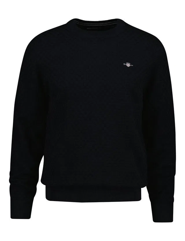 Camisola de malha Preto
