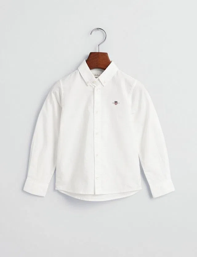 Shield Oxford BD White Shirt