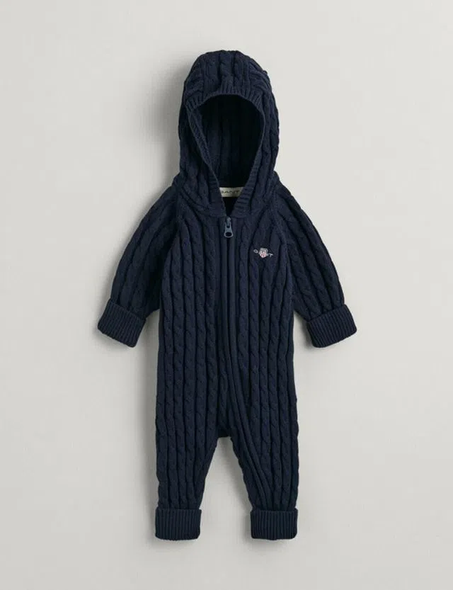 Baby Cable Shield One Piece Blue