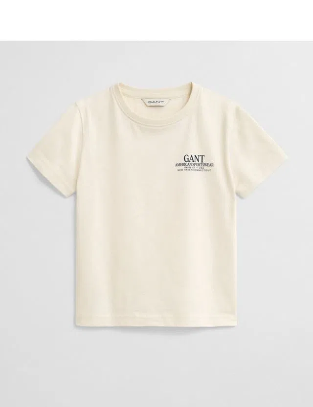 Beige Graphic T-Shirt
