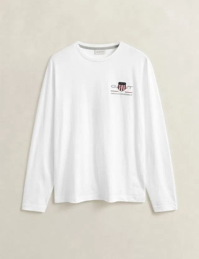 Camisola Reg Medium Archive Shield Branco