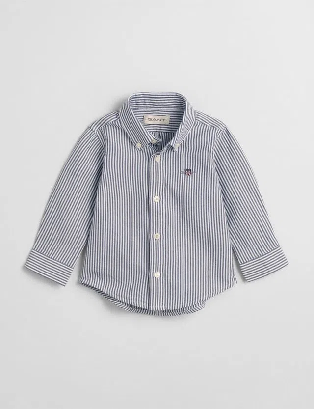 Blue Stripe Oxford Shirt