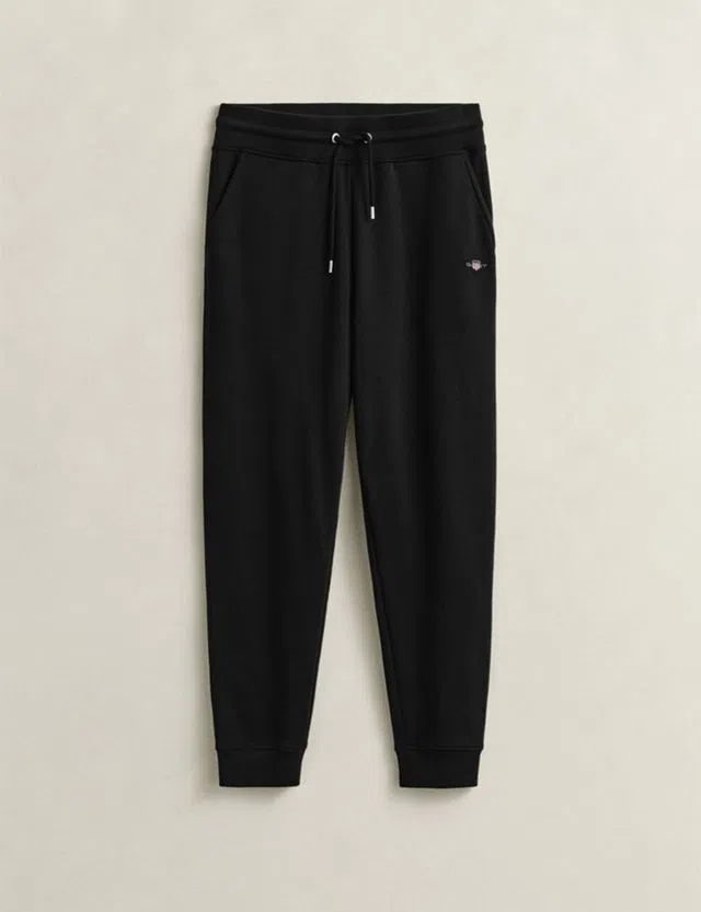 Reg Shield Black Sweatpants