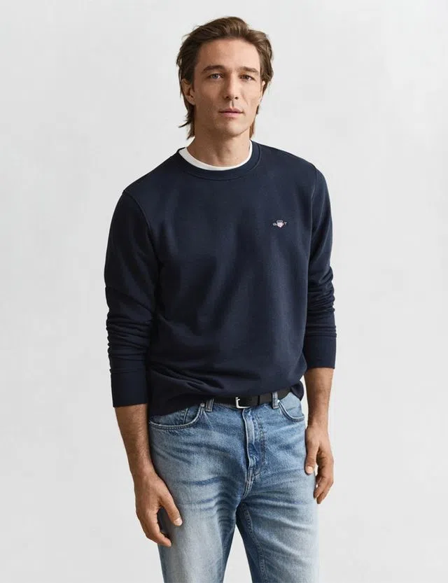 Sweatshirt Reg Shield Azul