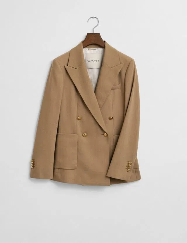 Blazer Slim Club Bege
