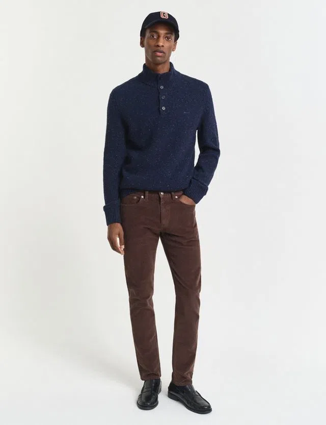 Slim Corduroy Brown Jeans
