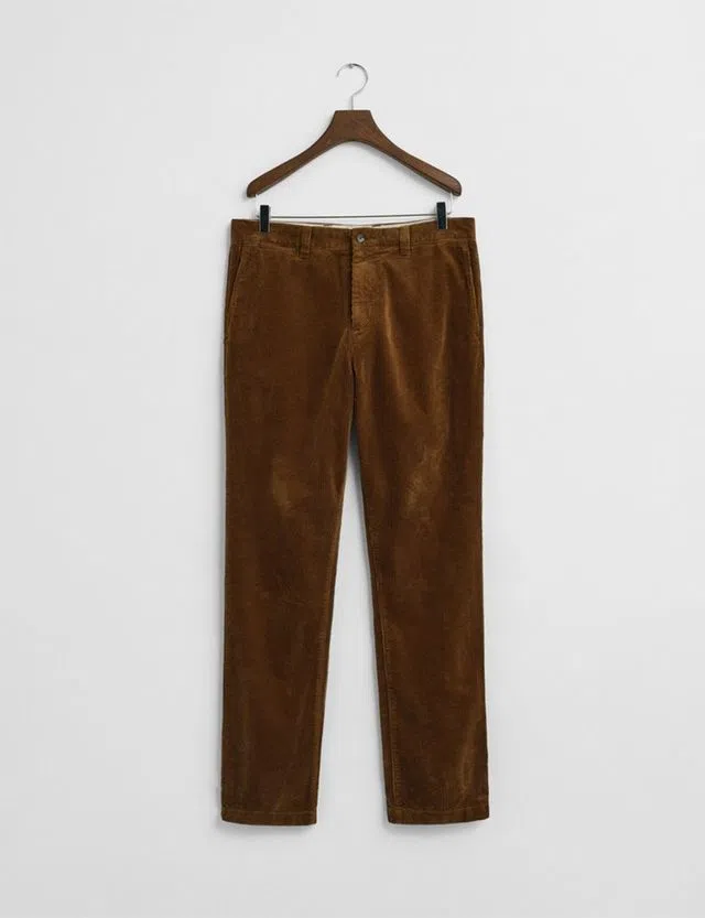 Cord Reg Pants Brown