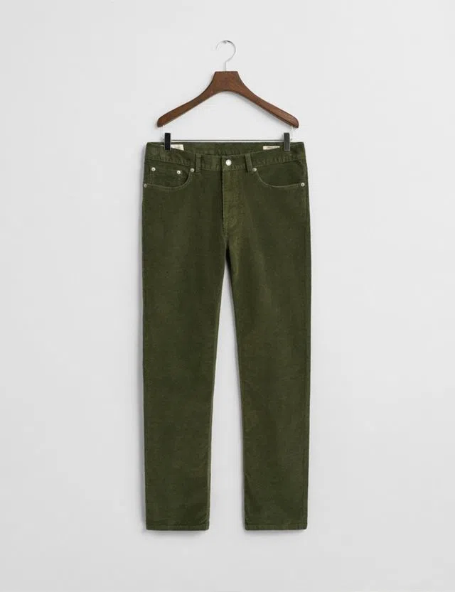 Corduroy Green Jeans