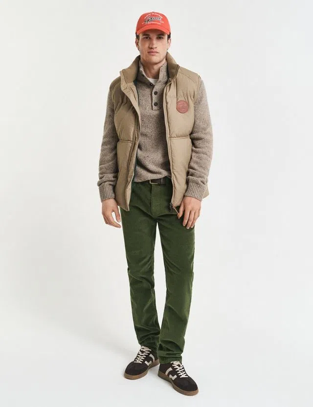 Corduroy Green Jeans