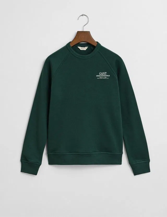 Green Graphic Sweatshirt