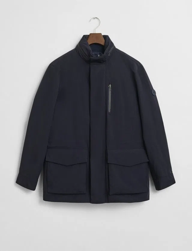 Casaco Double Mid Length Azul