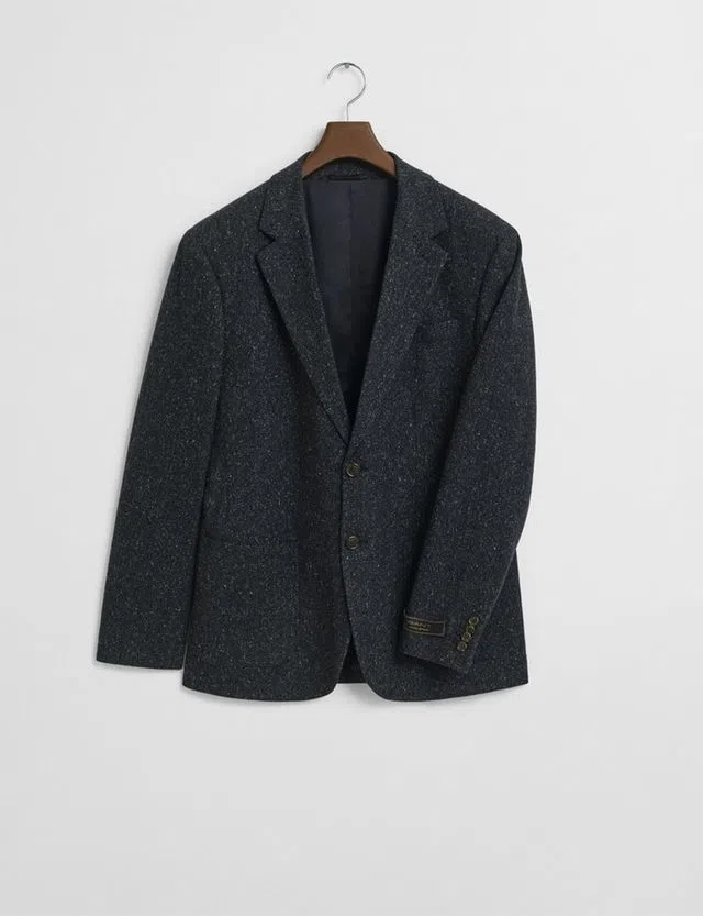 Blazer de fato Donegal Azul