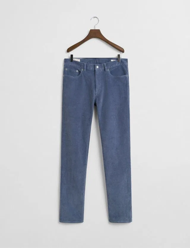 Corduroy Jeans Reg Blue
