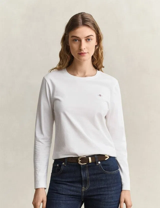 Camisola Reg Shield Branco