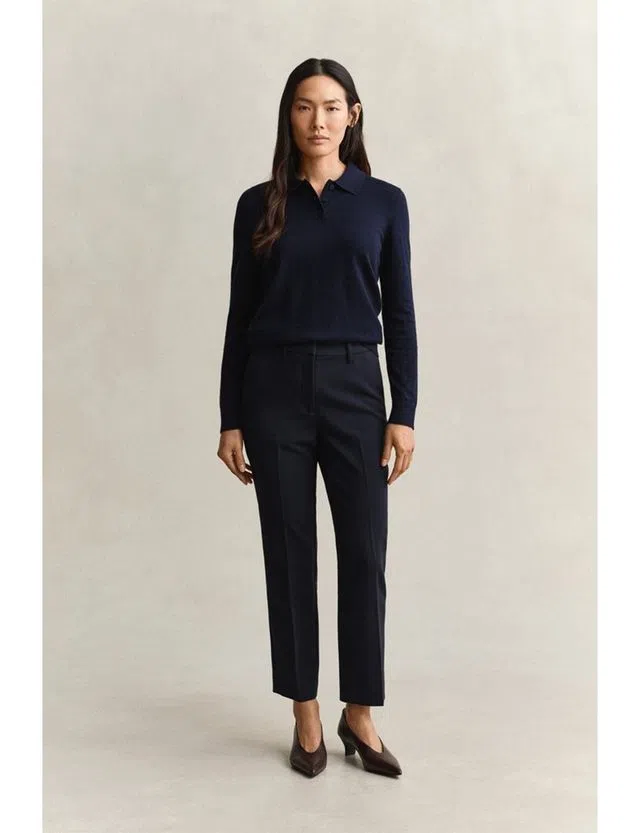 Fluid Slim Slack Blue Pants