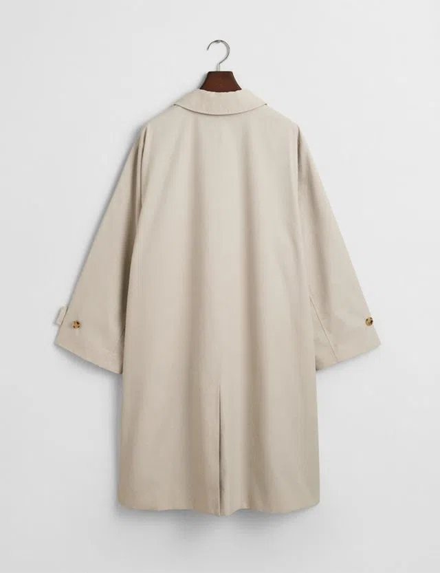 Relaxed Car Coat Grey