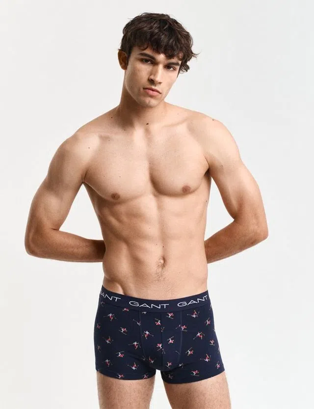 Skier Print Trunks Pack