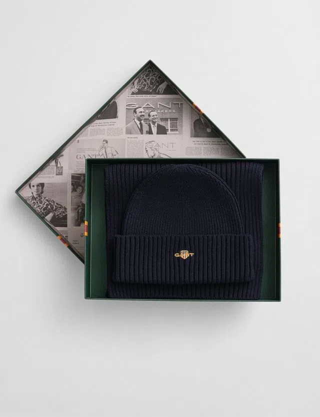Hat and Scarf Set Blue - Gift