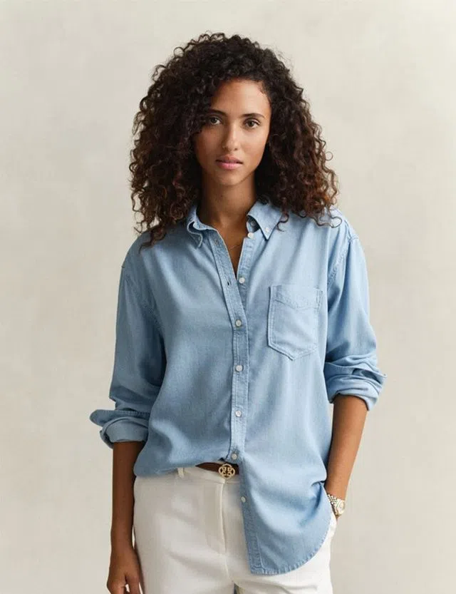 Camisa Relaxed Indigo Azul