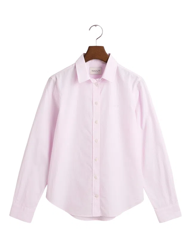 Camisa de popelina Classic regular fit Rosa