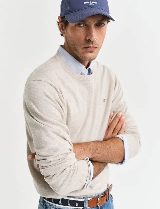 Beige Classic Sweater