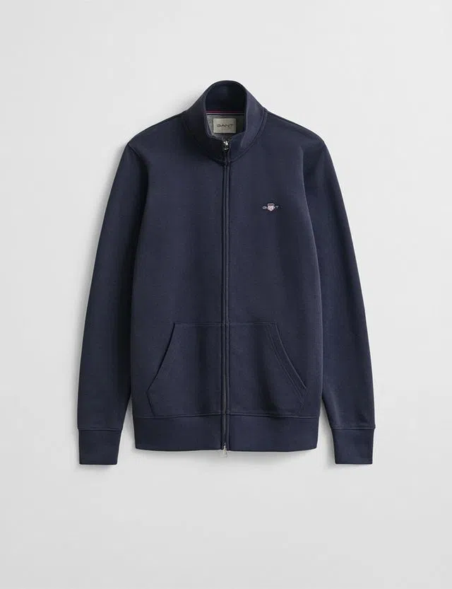 Sweatshirt com fecho Reg Shield Azul