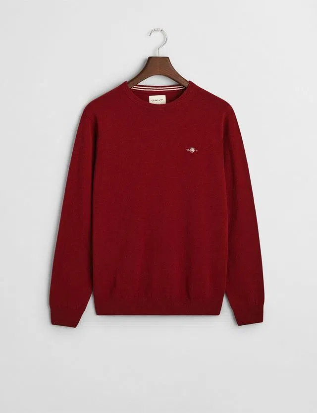Fine Wool Sweater Red
