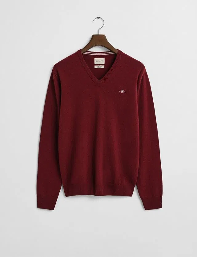 Fine Wool Sweater Red