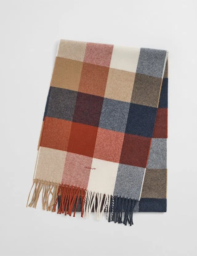 Multicolored Wool Scarf