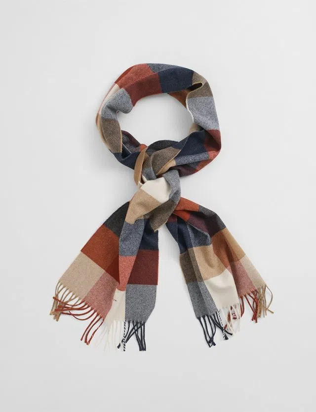Multicolored Wool Scarf