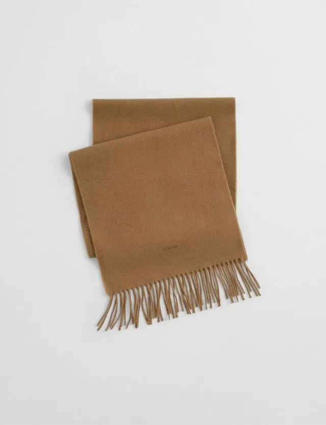 Green Wool Scarf