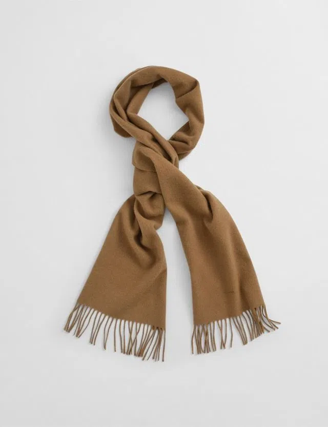 Green Wool Scarf
